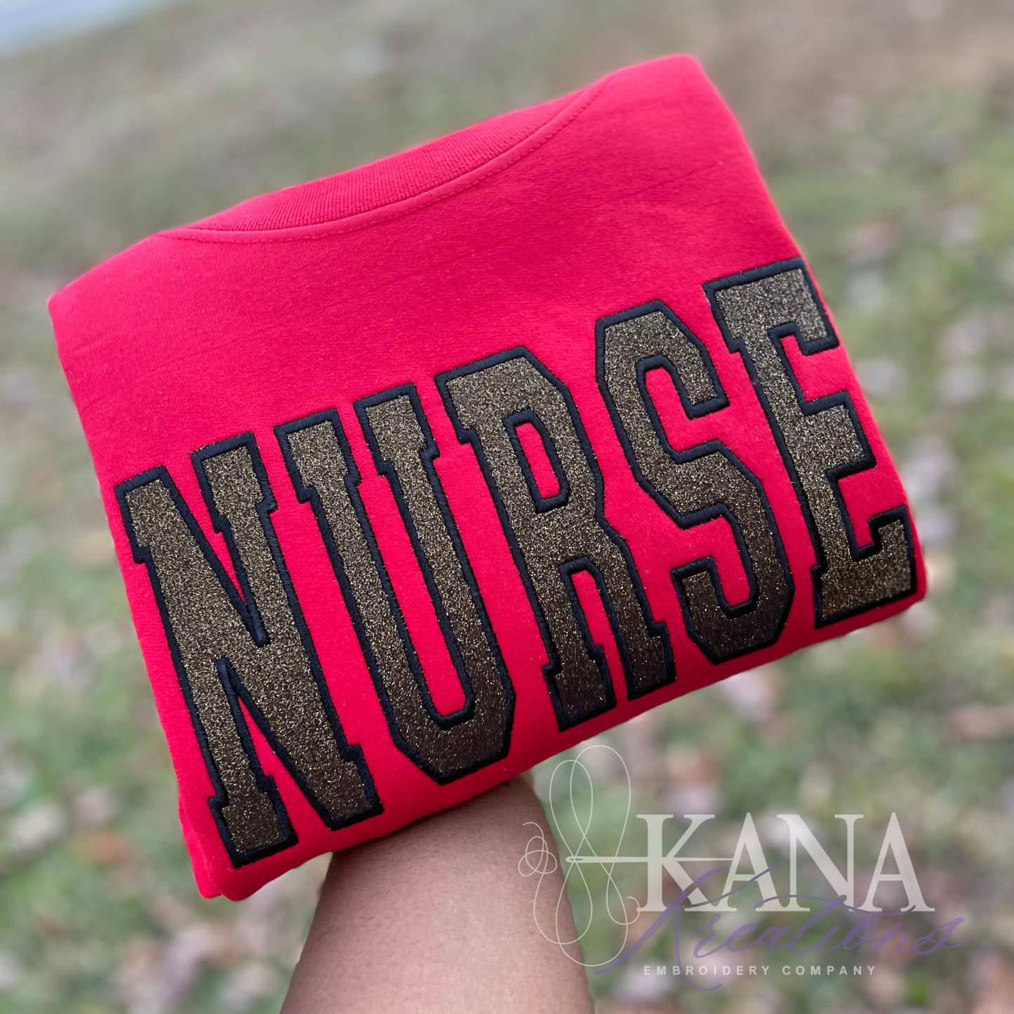 Medical Title Glitter | Sweatshirt