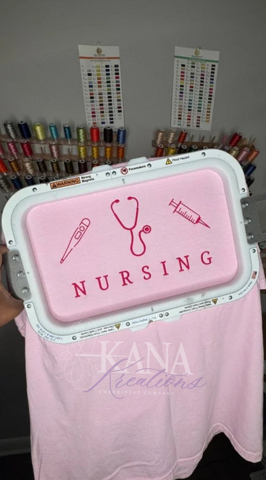 Nursing - Embroidered Design
