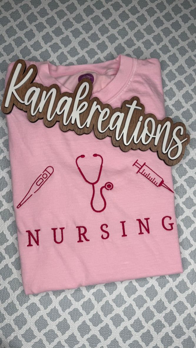 Nursing - Embroidered Design