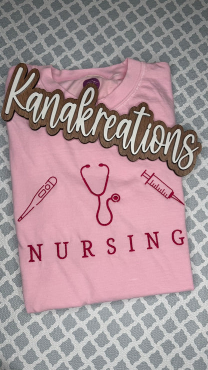 Nursing - Embroidered Design