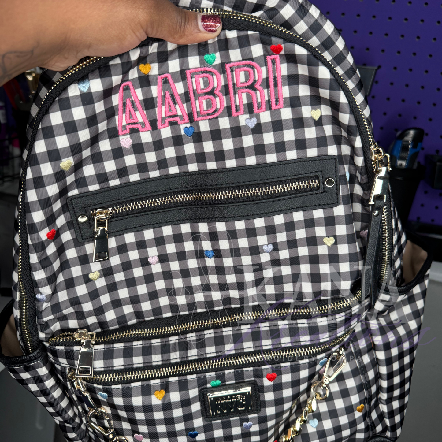 Personal Item - Embroidered Monogram