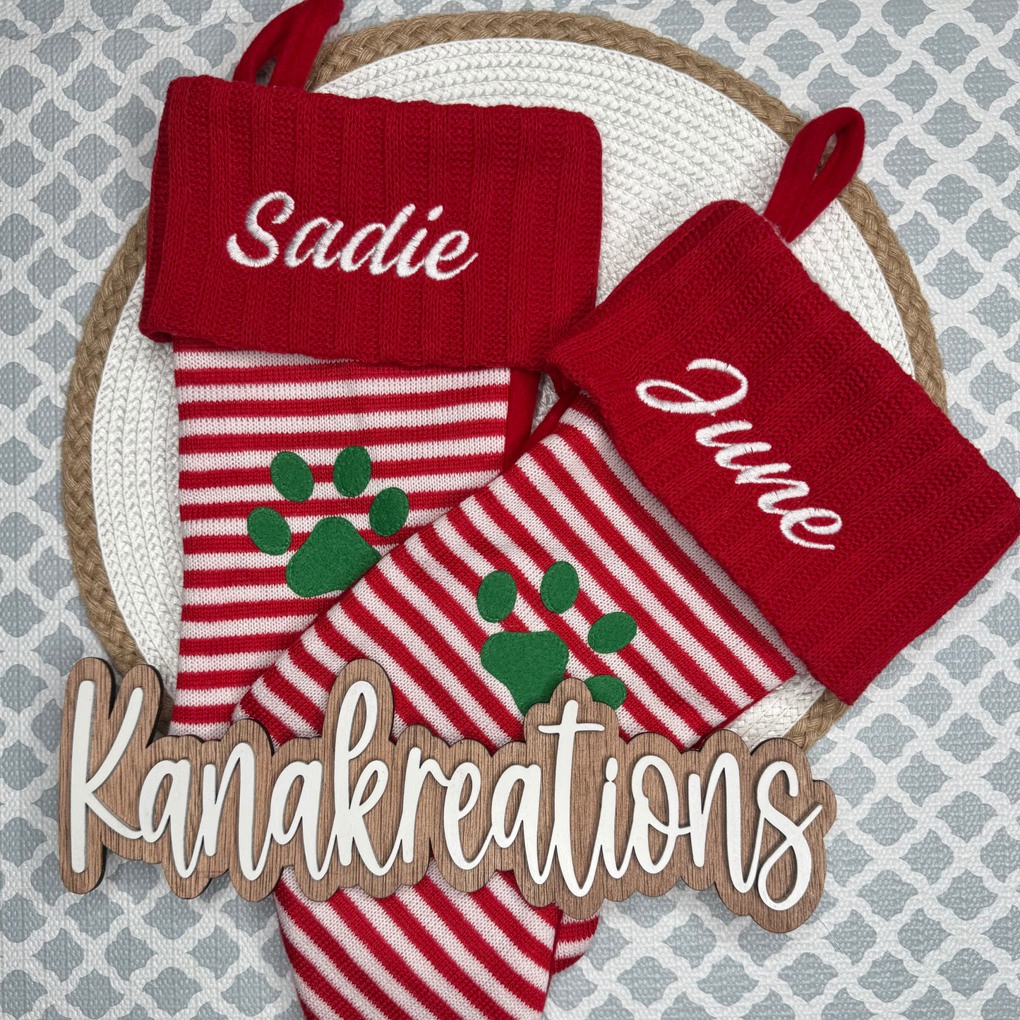 Personal Item - Embroidered Monogram