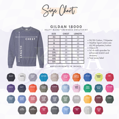 Teacher with Name | Sweatshirt