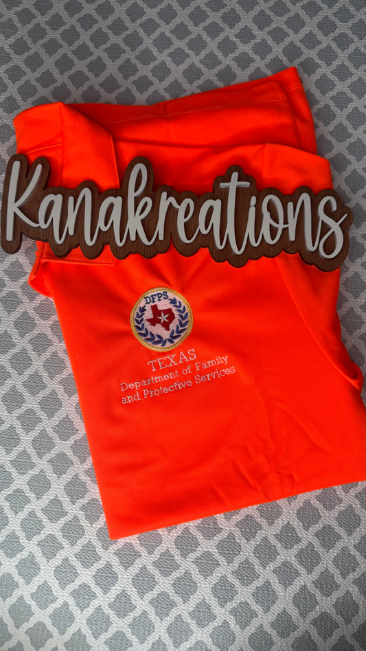 DFPS Logo – Embroidered Polo