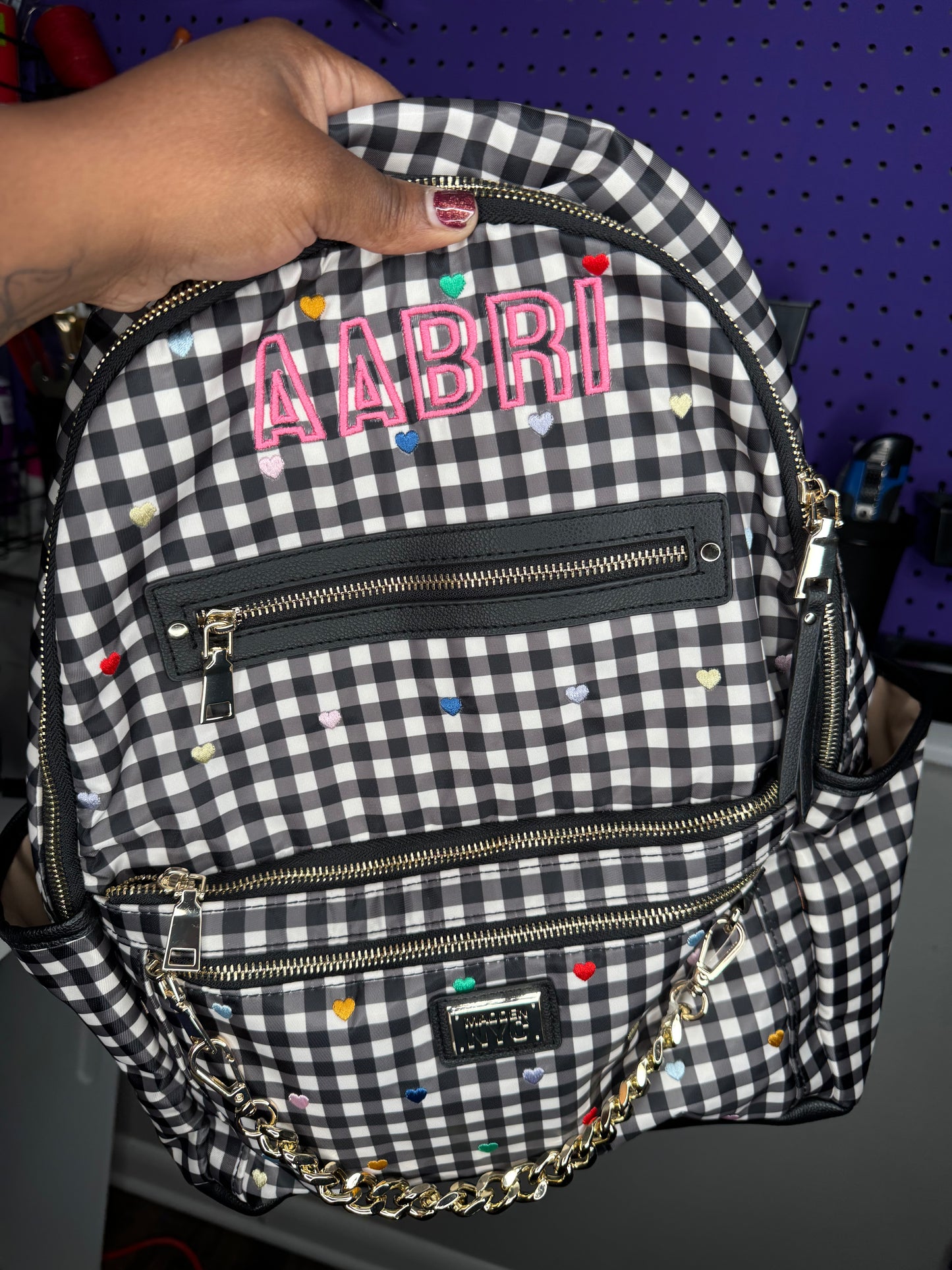 Backpacks/Diaper Bags/Tote Bags - Personalized Embroidered Monogram