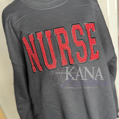 Medical Title Glitter | Sweatshirt