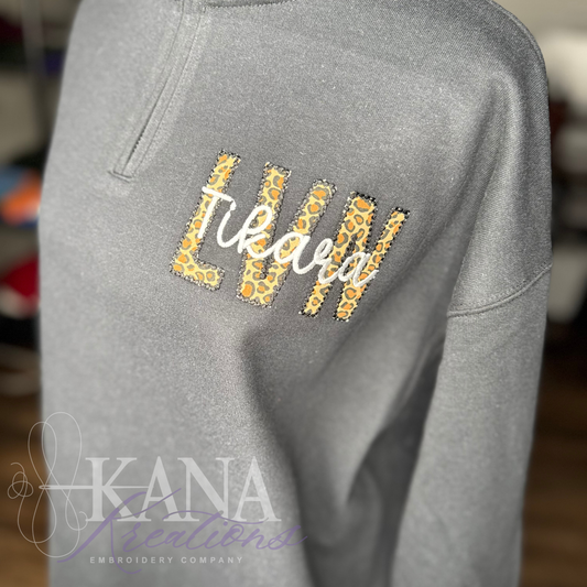 Cheetah Comfort Zip-Up