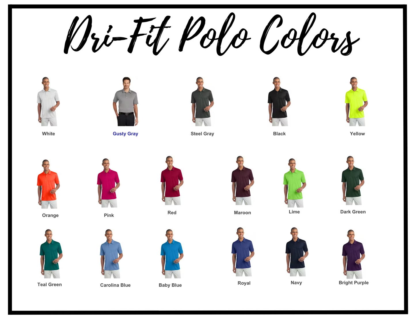 DFPS Logo – Embroidered Polo