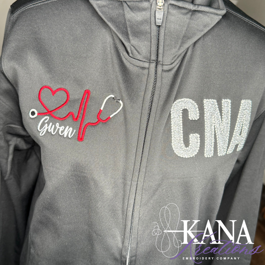 Healthcare Jacket with Credentials
